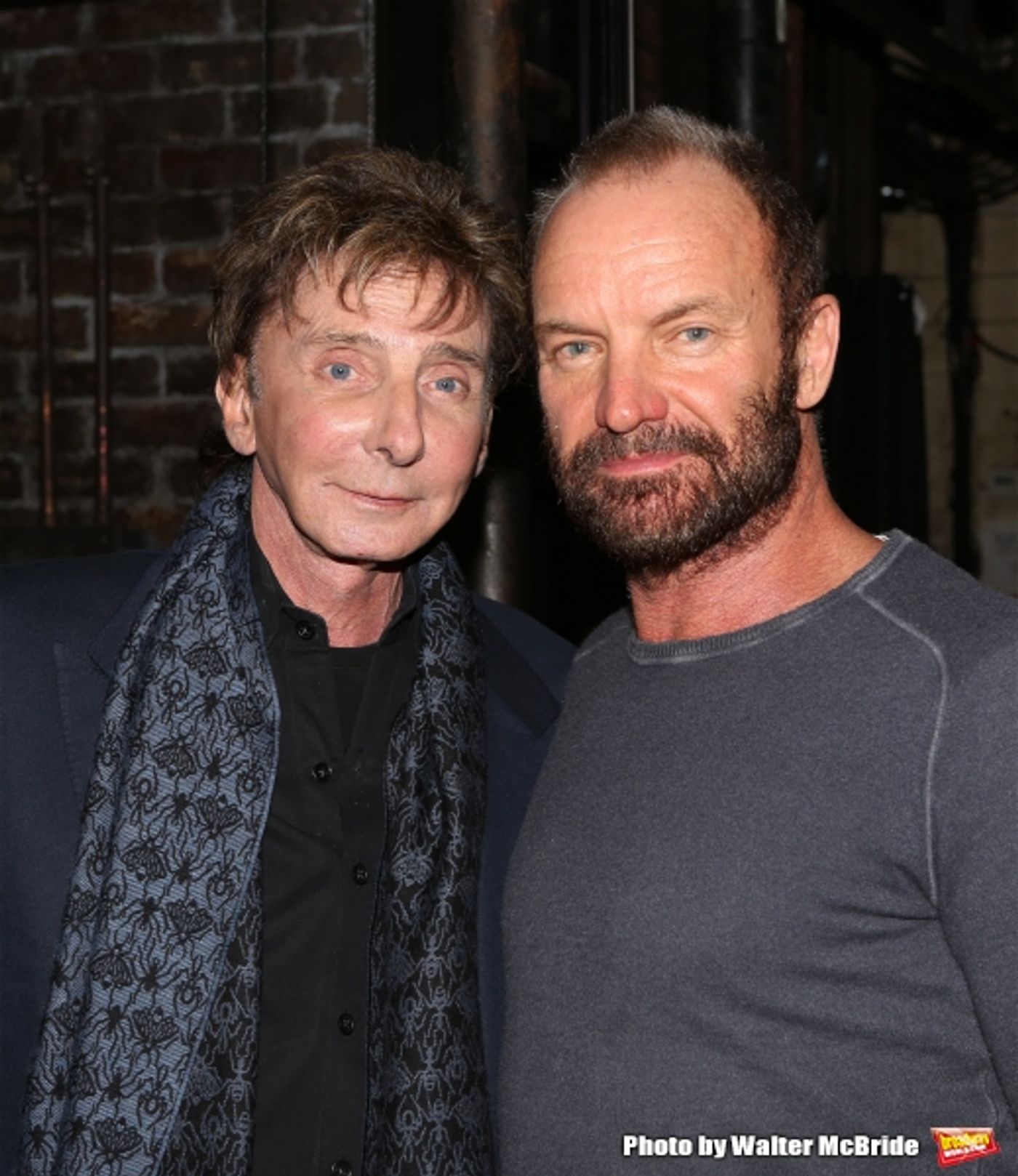 Photo Coverage: Barry Manilow Visits Sting at THE LAST SHIP!  Image