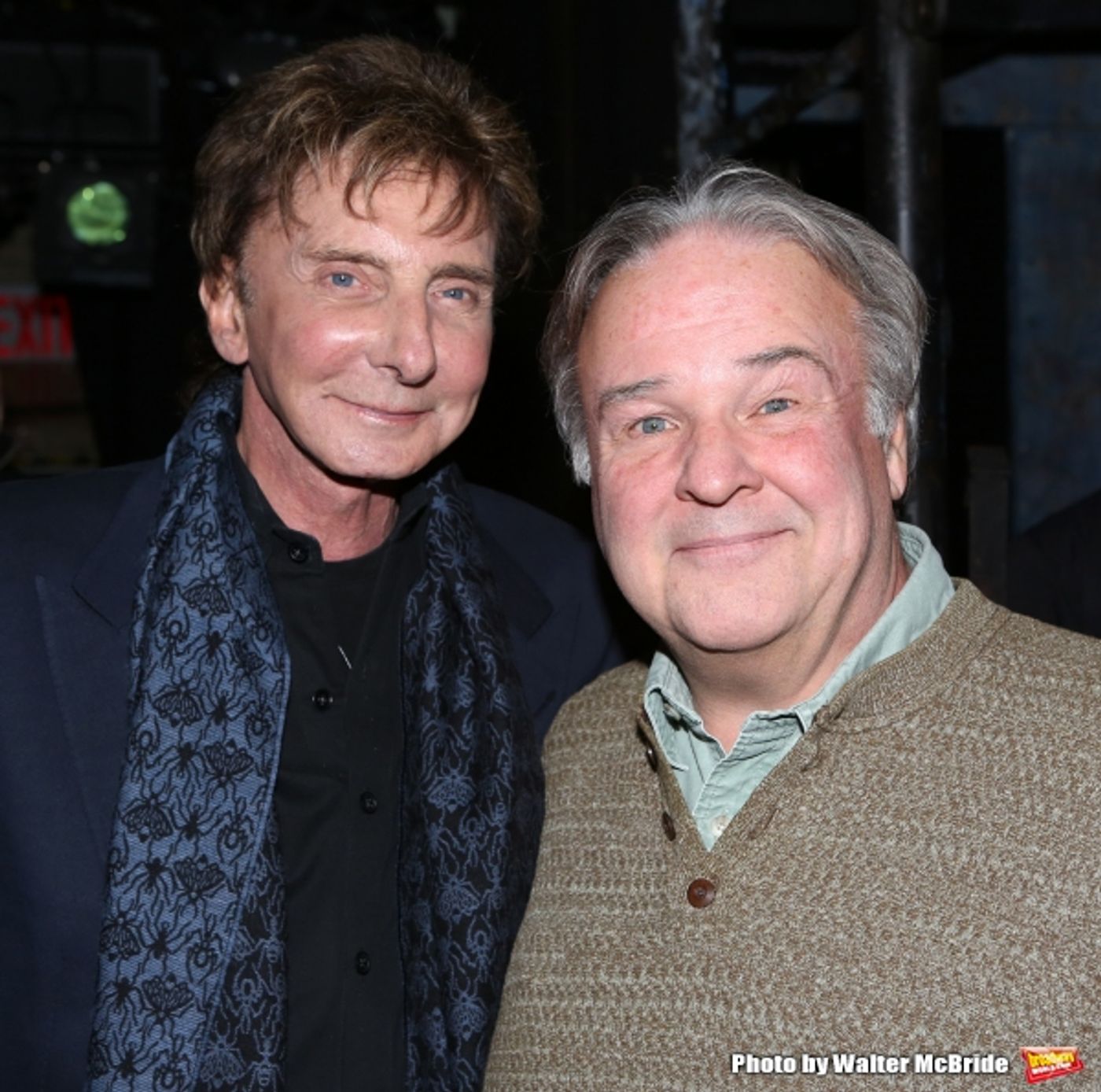 Photo Coverage: Barry Manilow Visits Sting at THE LAST SHIP!  Image