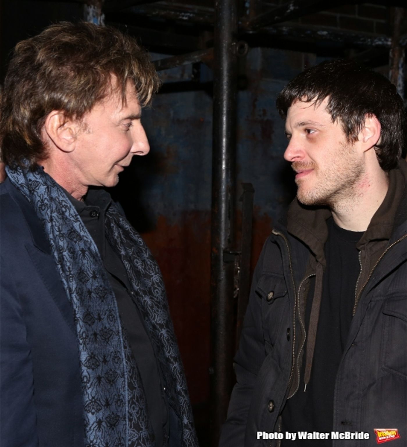 Photo Coverage: Barry Manilow Visits Sting at THE LAST SHIP!  Image