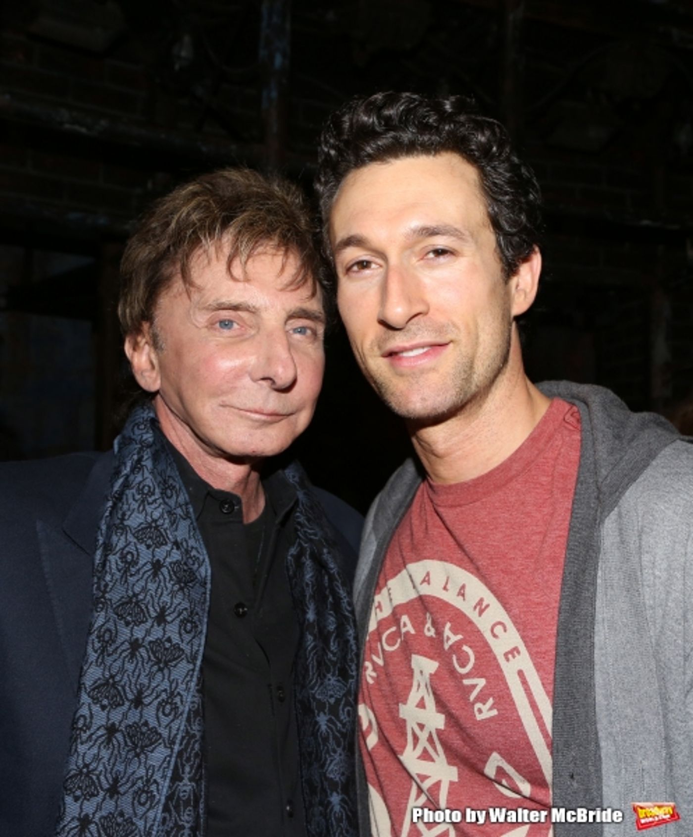 Photo Coverage: Barry Manilow Visits Sting at THE LAST SHIP!  Image