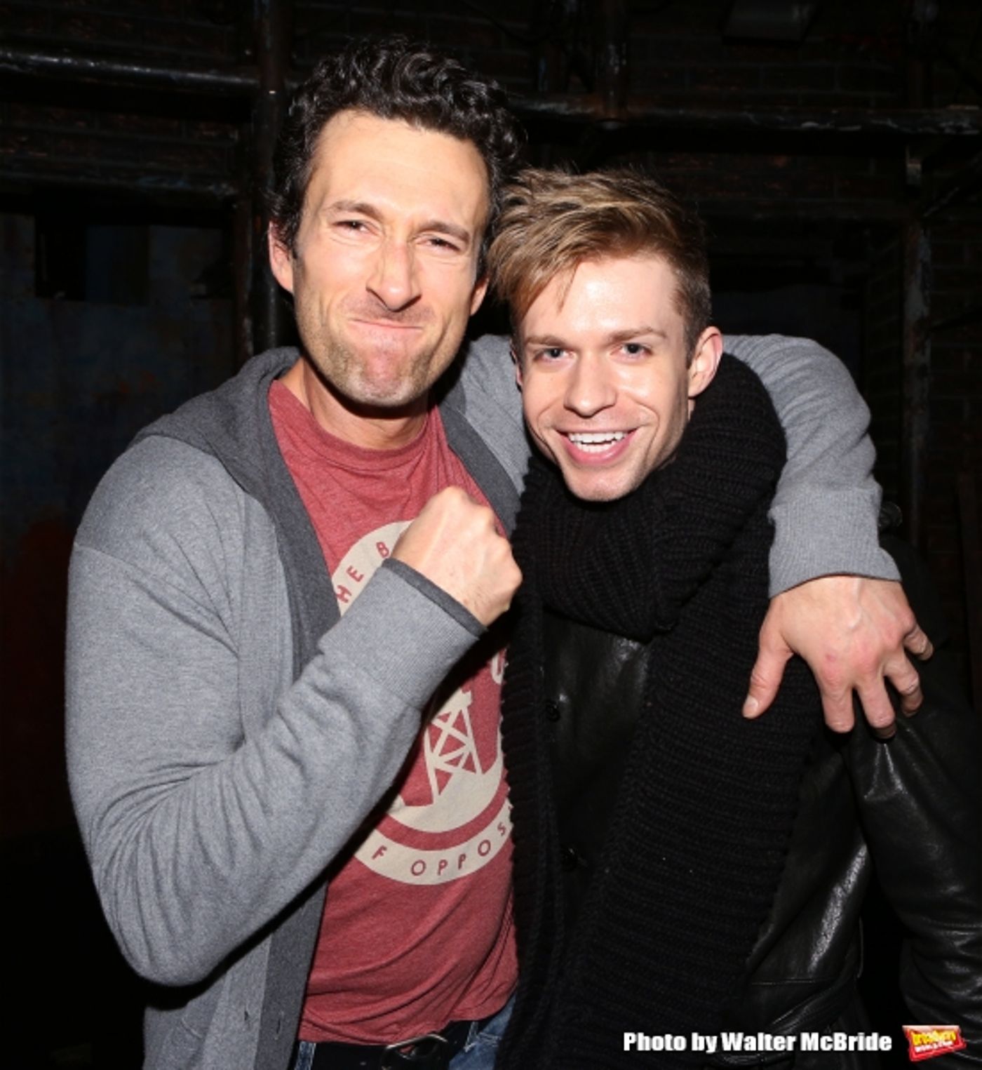 Photo Coverage: Barry Manilow Visits Sting at THE LAST SHIP!  Image