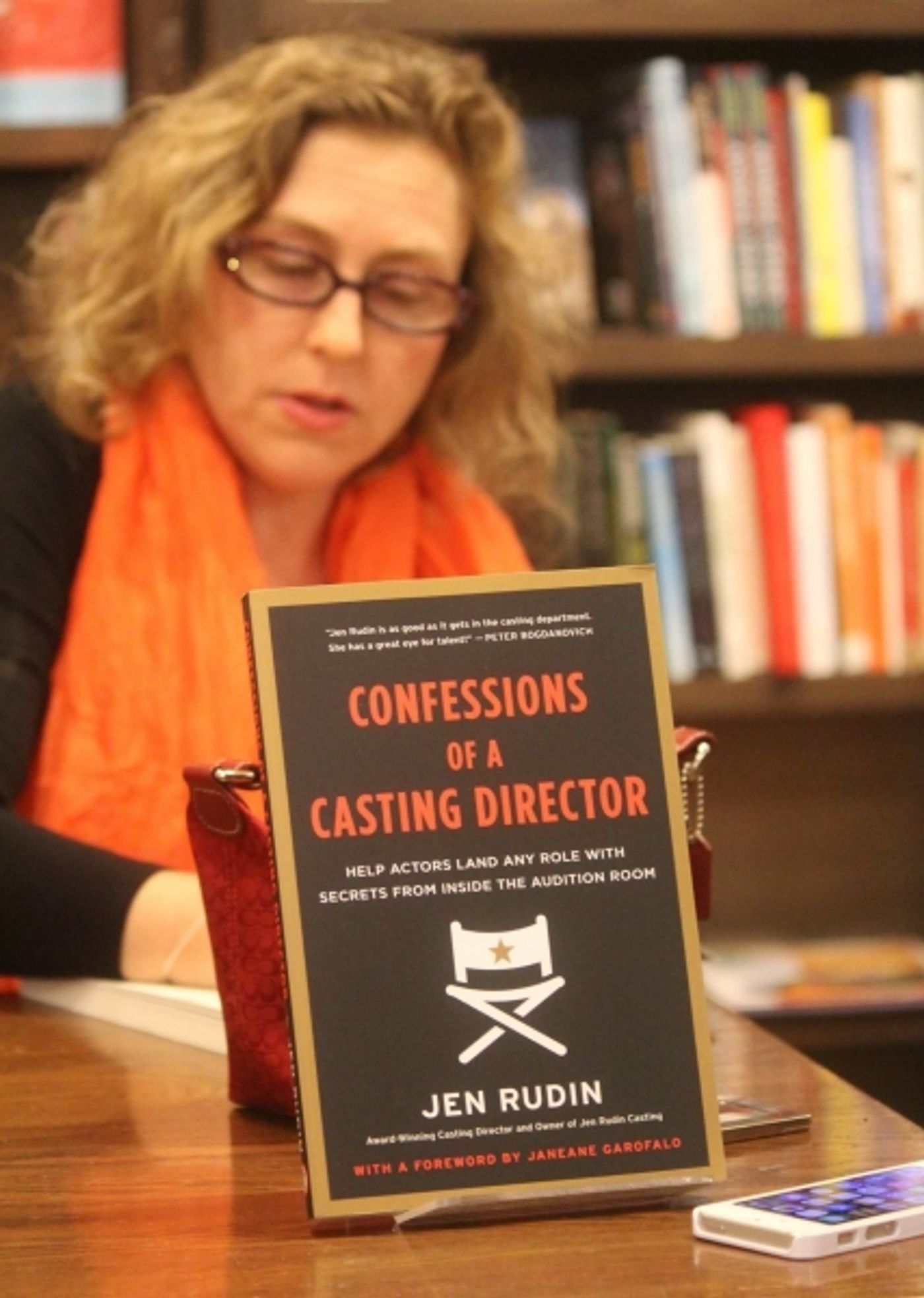 Photo Flash: Jen Rudin's CONFESSIONS OF A CASTING DIRECTOR Celebrates One Year in Publication  Image