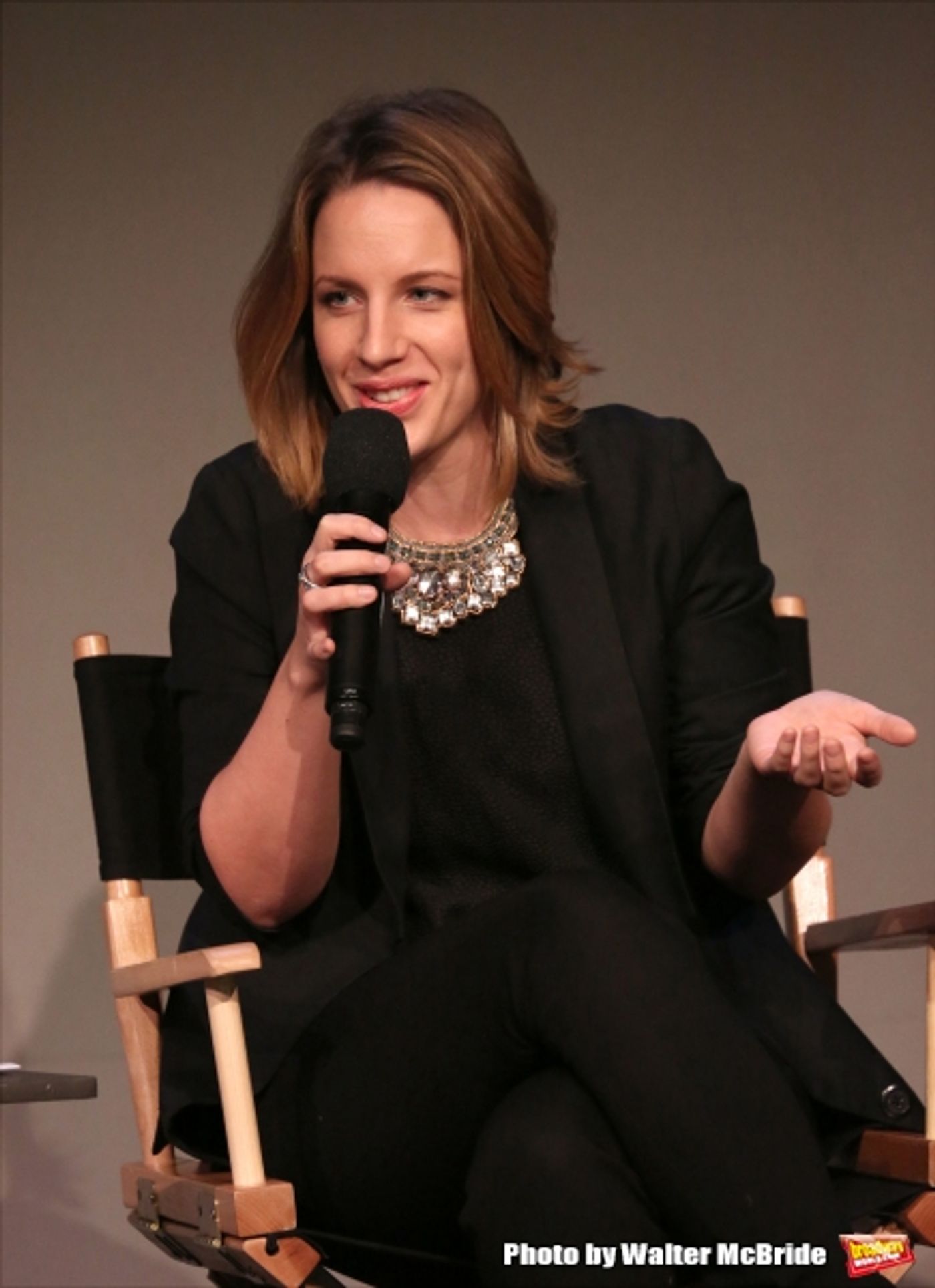 Photo Coverage: Jessie Mueller, Jarrod Spector & Anika Larsen Talk BEAUTIFUL at Apple Store Soho  Image
