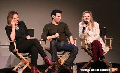 Jessie Mueller, Jarrod Spector and Anika Larsen  Photo