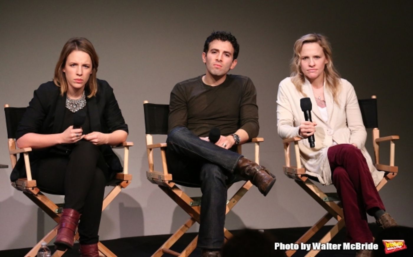 Photo Coverage: Jessie Mueller, Jarrod Spector & Anika Larsen Talk BEAUTIFUL at Apple Store Soho  Image