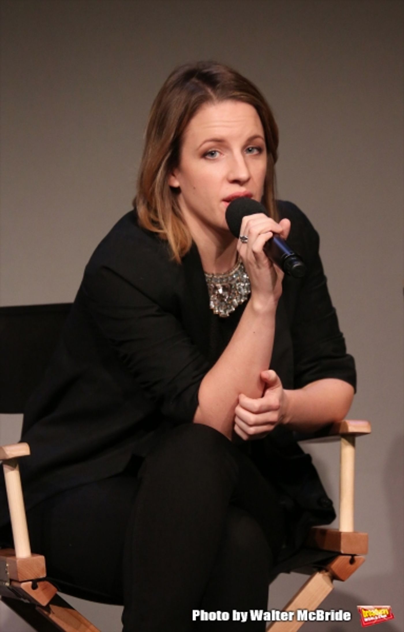 Photo Coverage: Jessie Mueller, Jarrod Spector & Anika Larsen Talk BEAUTIFUL at Apple Store Soho  Image