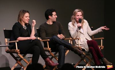 Jessie Mueller, Jarrod Spector, and Anika Larsen  Photo