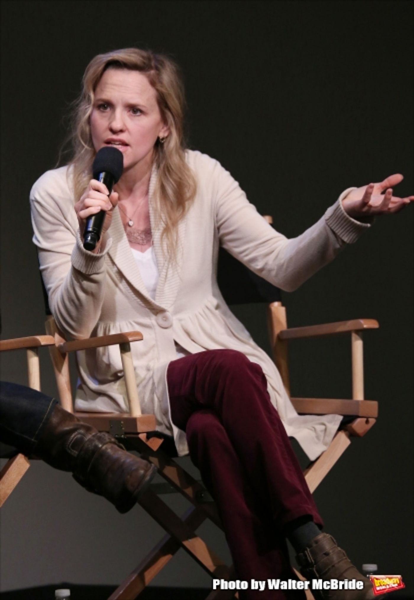 Photo Coverage: Jessie Mueller, Jarrod Spector & Anika Larsen Talk BEAUTIFUL at Apple Store Soho  Image