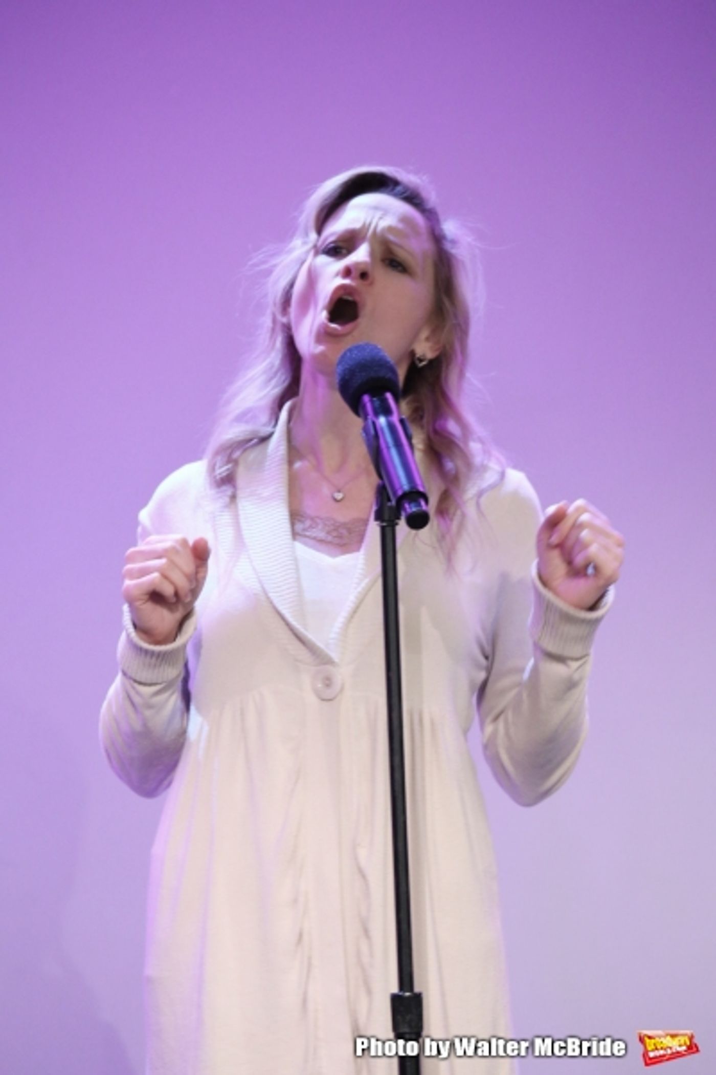 Photo Coverage: BEAUTIFUL's Jessie Mueller, Jarrod Spector & Anika Larsen Perform at Apple Store Soho Image