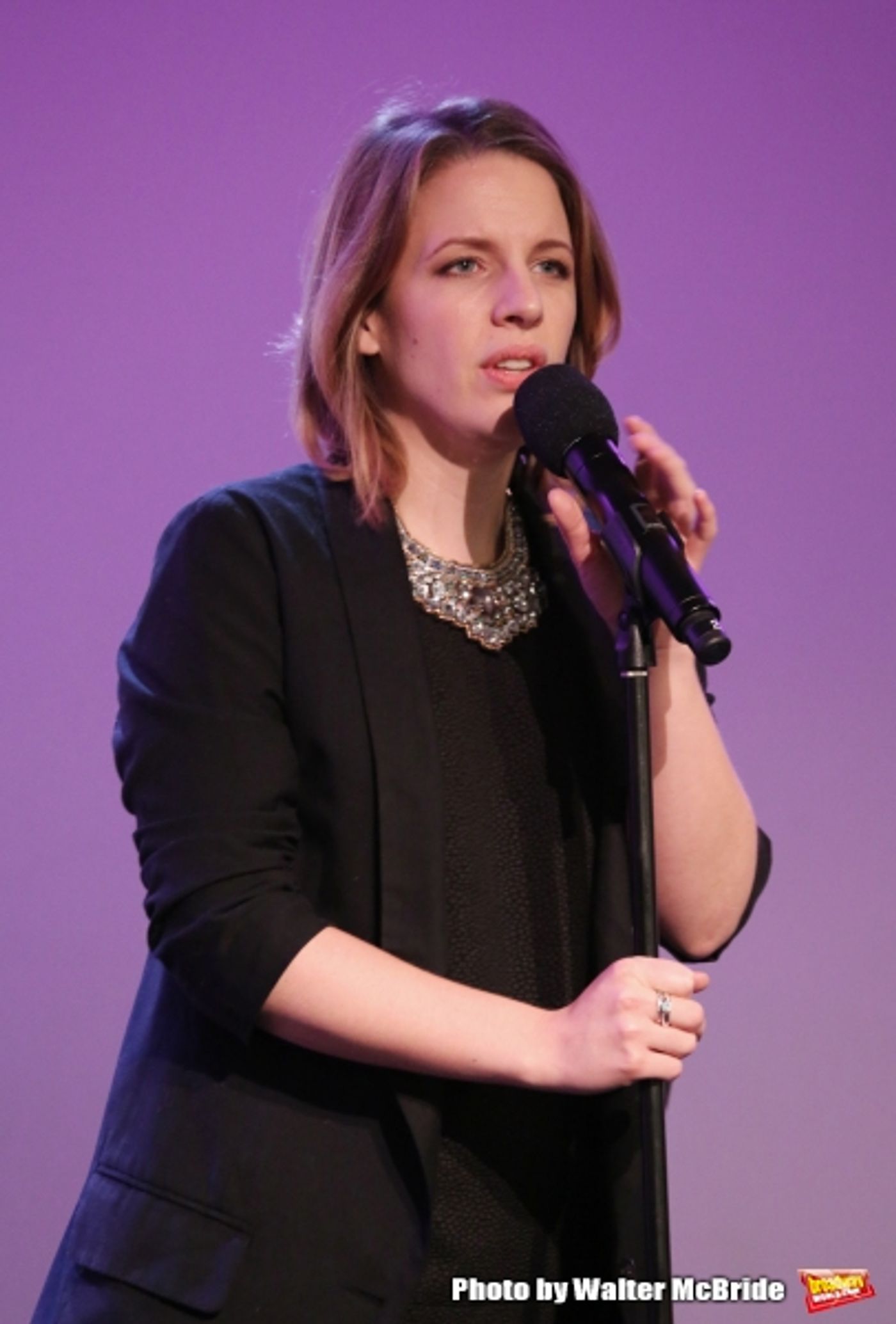 Photo Coverage: BEAUTIFUL's Jessie Mueller, Jarrod Spector & Anika Larsen Perform at Apple Store Soho Image