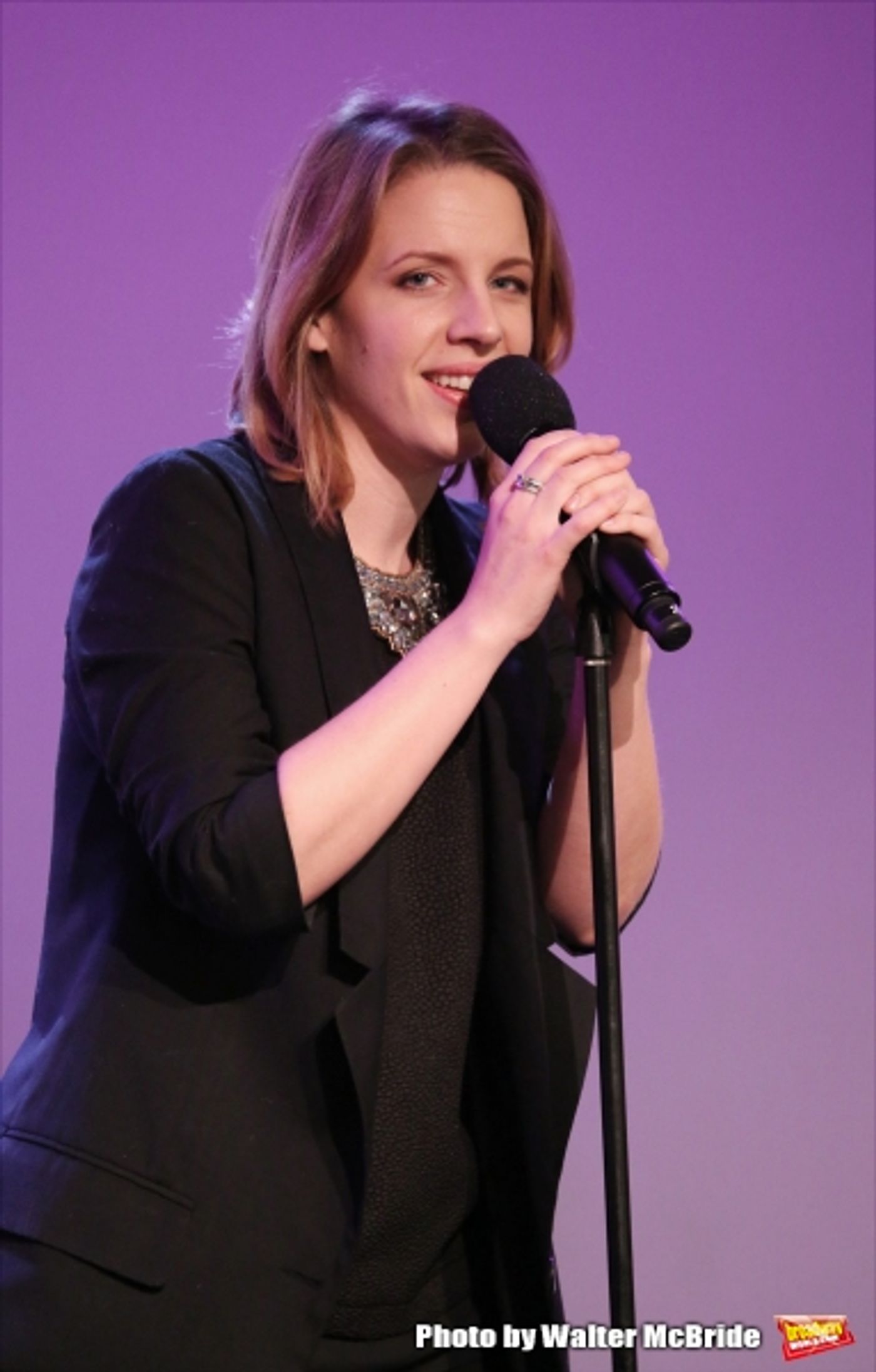 Photo Coverage: BEAUTIFUL's Jessie Mueller, Jarrod Spector & Anika Larsen Perform at Apple Store Soho Image