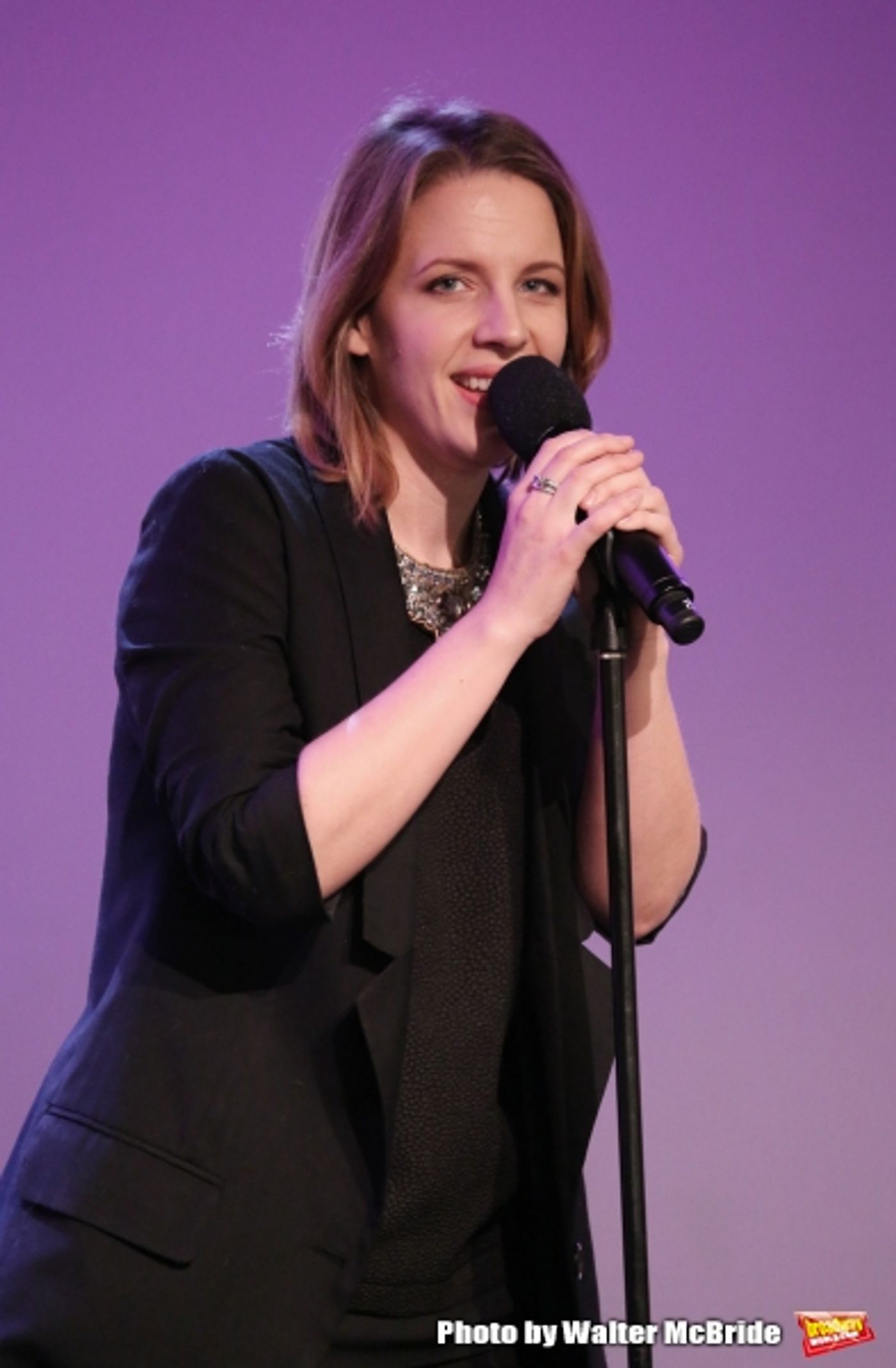 Photo Coverage: BEAUTIFUL's Jessie Mueller, Jarrod Spector & Anika Larsen Perform at Apple Store Soho Image