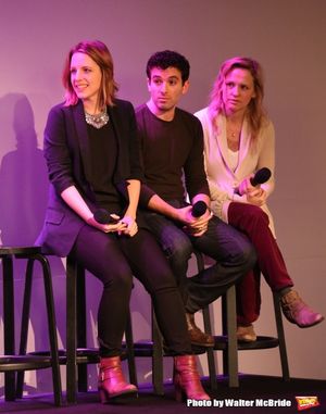 Jessie Mueller, Jarod Spector and Anika Larsen Photo