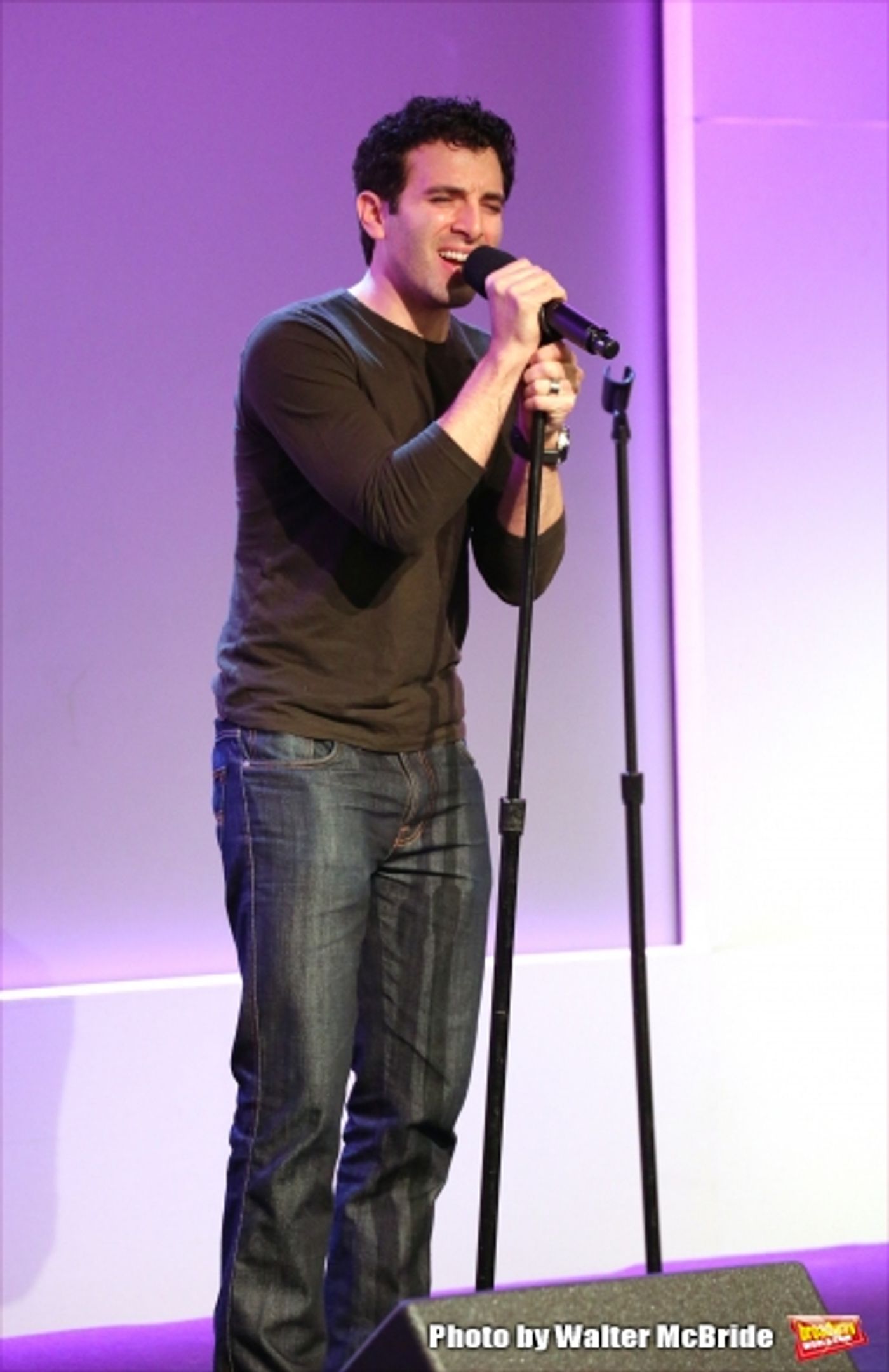 Photo Coverage: BEAUTIFUL's Jessie Mueller, Jarrod Spector & Anika Larsen Perform at Apple Store Soho Image