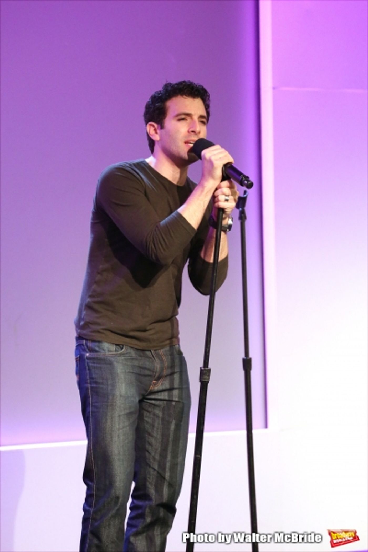 Photo Coverage: BEAUTIFUL's Jessie Mueller, Jarrod Spector & Anika Larsen Perform at Apple Store Soho Image