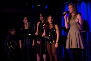 Briana Lynn Wolf and Backup Singers Photo