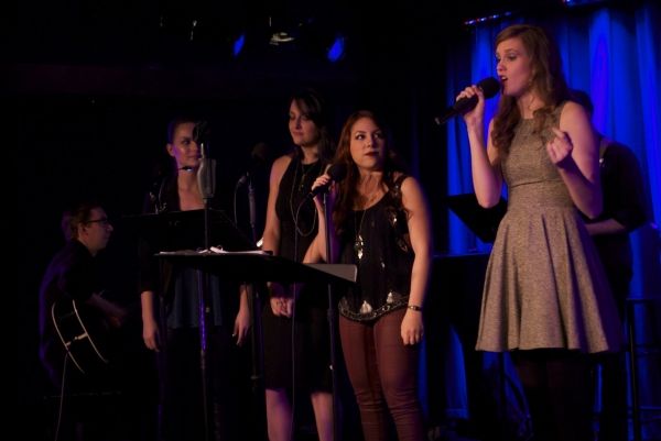 Briana Lynn Wolf and Backup Singers Photo
