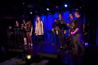Briana Lynn Wolf and Backup Singers Photo