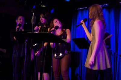 Briana Lynn Wolf and Backup Singers Photo