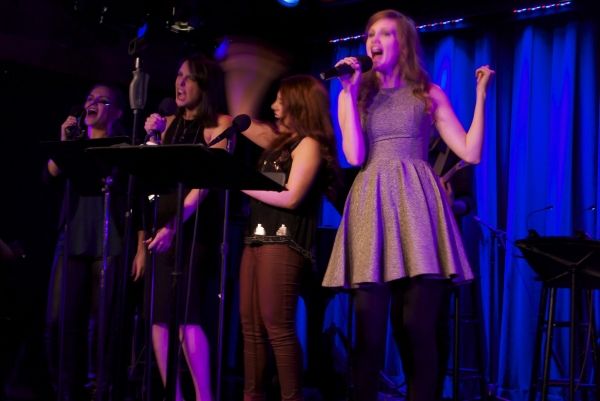 Briana Lynn Wolf and Backup Singers Photo