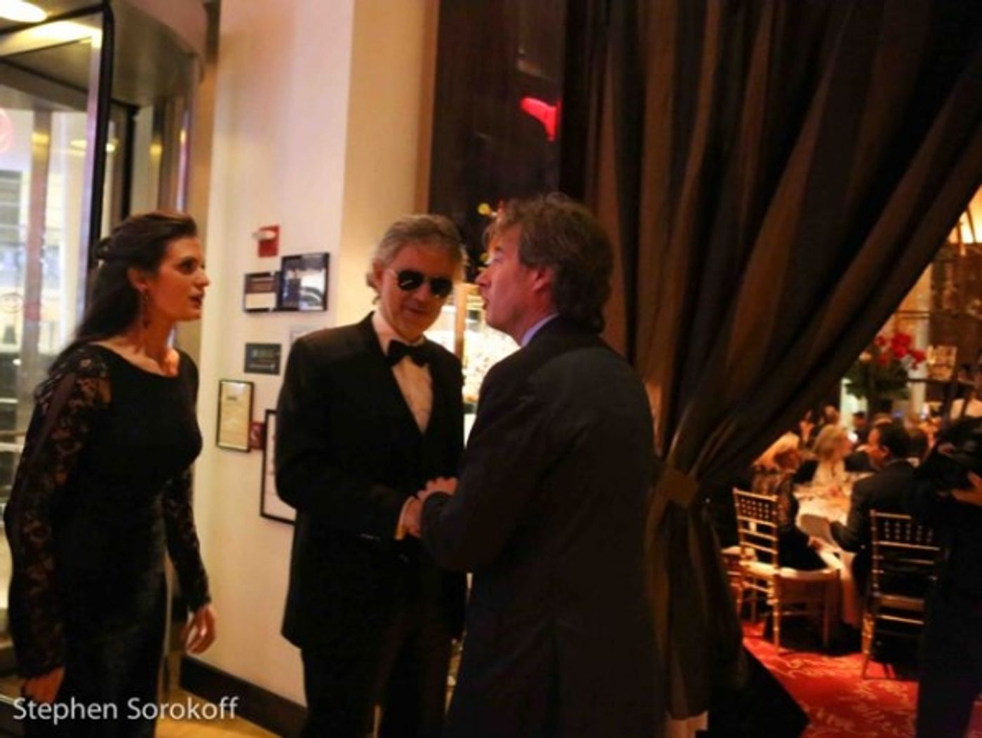 Photo Coverage: Andrea Bocelli Honors Sirio Maccioni at Le Cirque Photo Coverage: Andrea Bocelli Honors Sirio Maccioni at Le Cirque Image