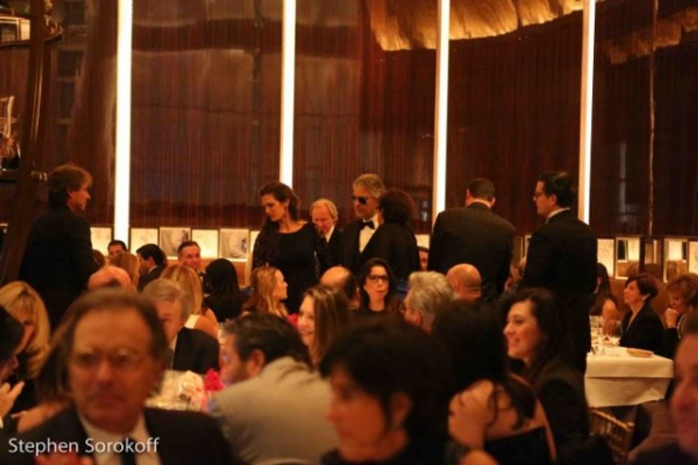 Photo Coverage: Andrea Bocelli Honors Sirio Maccioni at Le Cirque Photo Coverage: Andrea Bocelli Honors Sirio Maccioni at Le Cirque Image