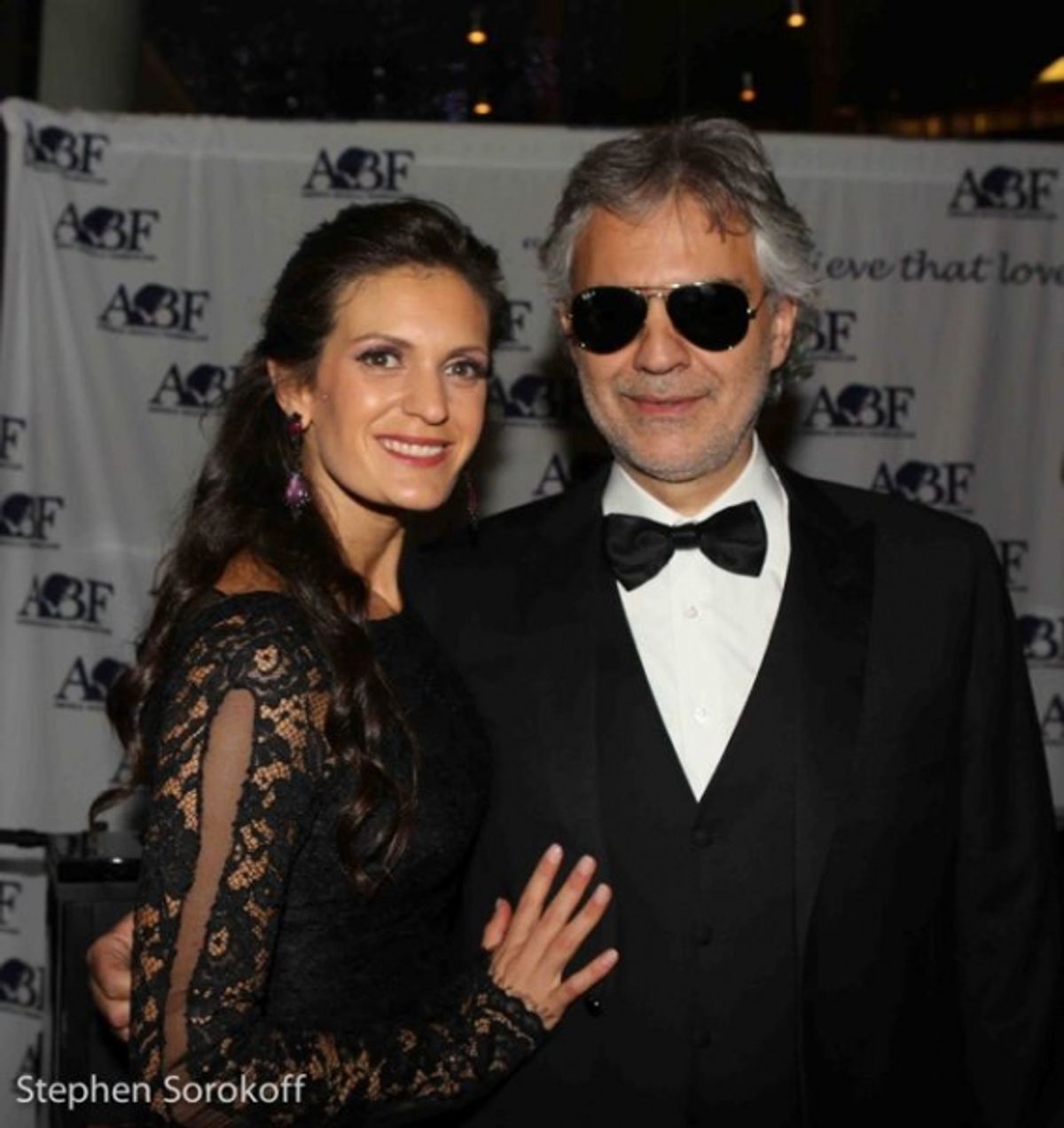 Veronica Berti Bocelli & Andrea Bocelli at 