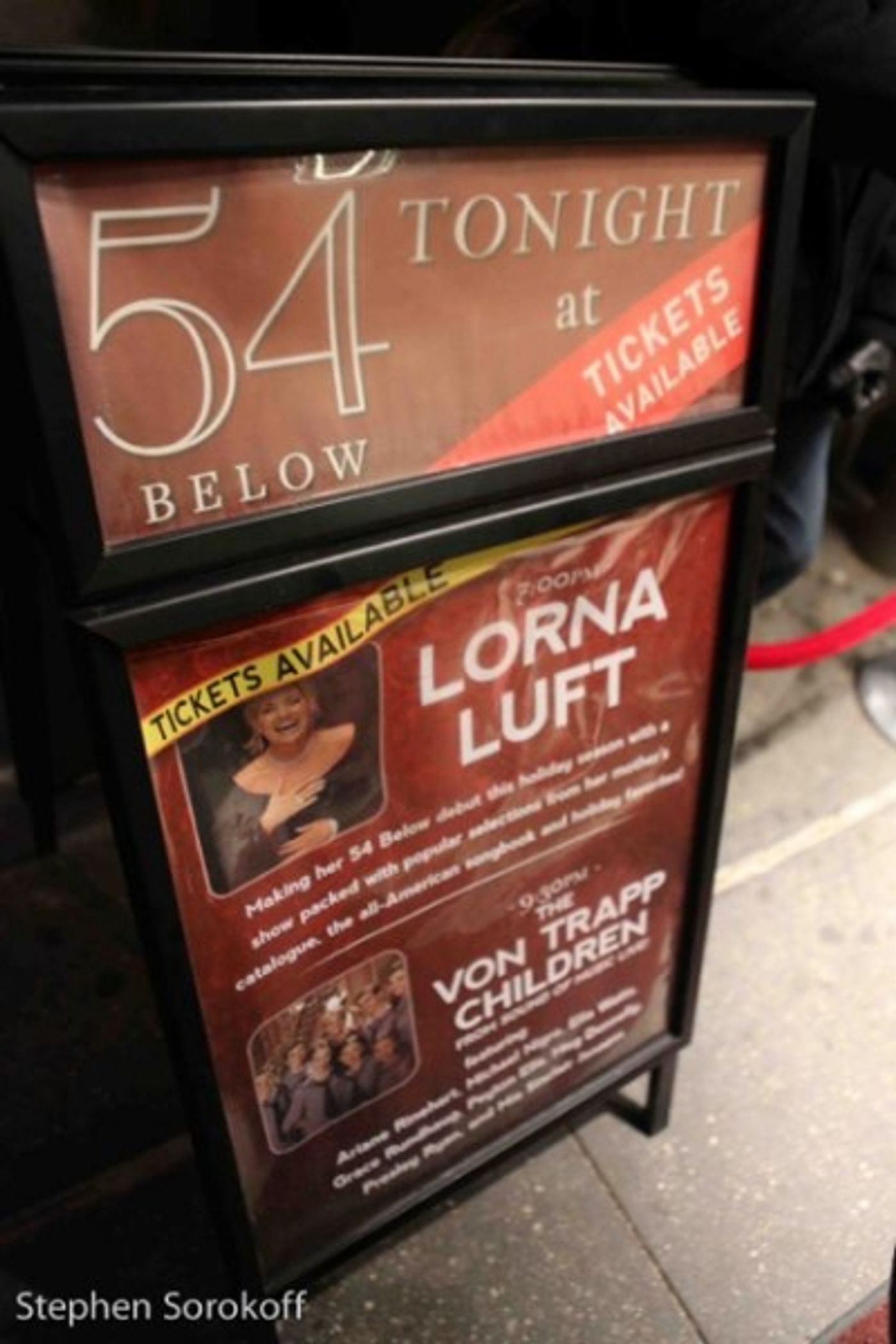Photo Coverage: Lorna Luft Plays 54 Below!  Image
