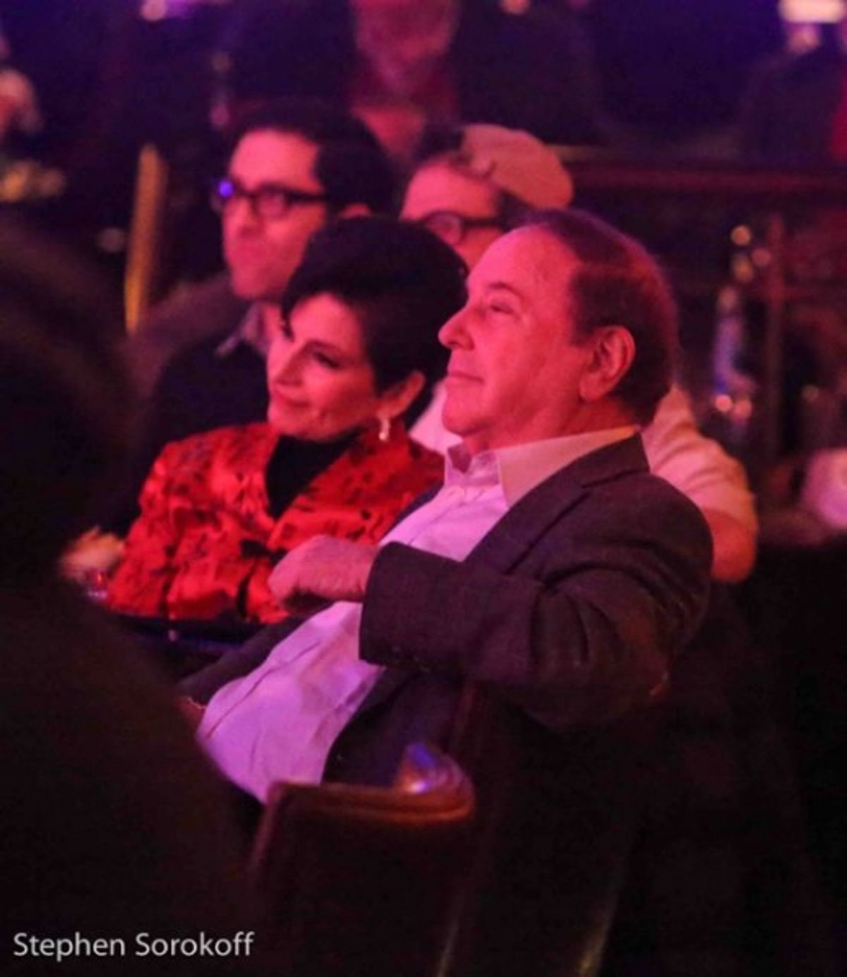 Arlene Lazar & Allen Lazar at Lorna Luft Plays 54 Below!