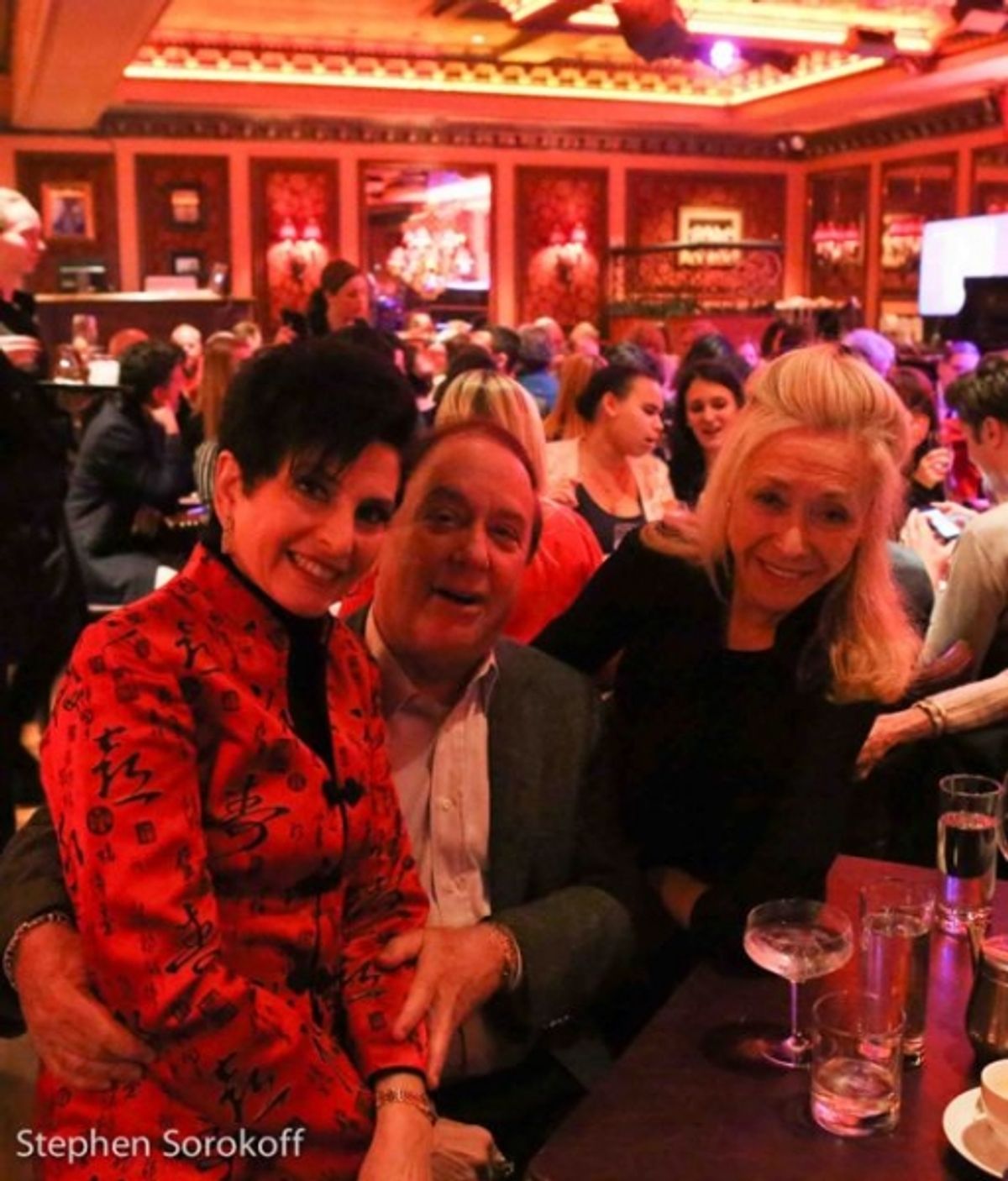 Arlene Lazar, Allen Lazar, Eda Sorokoff at 