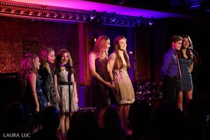 Peyton Ella, Grace Rundhaug, Presley Ryan, Meg Donnelly, Ella Watts, Michael Nigro, Ariane Rinehart @ BroadwayWorld Peyton Ella, Grace Rundhaug, Presley Ryan, Meg Donnelly, Ella Watts, Michael Nigro, A Photo