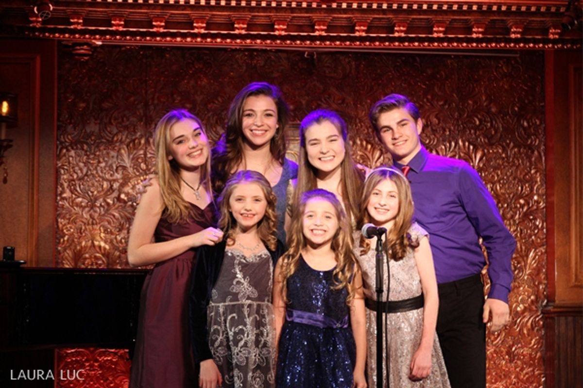 Meg Donnelly, Grace Rundhaug, Ariane Rinehart, Peyton Ella, Ella Watts, Presley Ryan, Michael Nigro at 