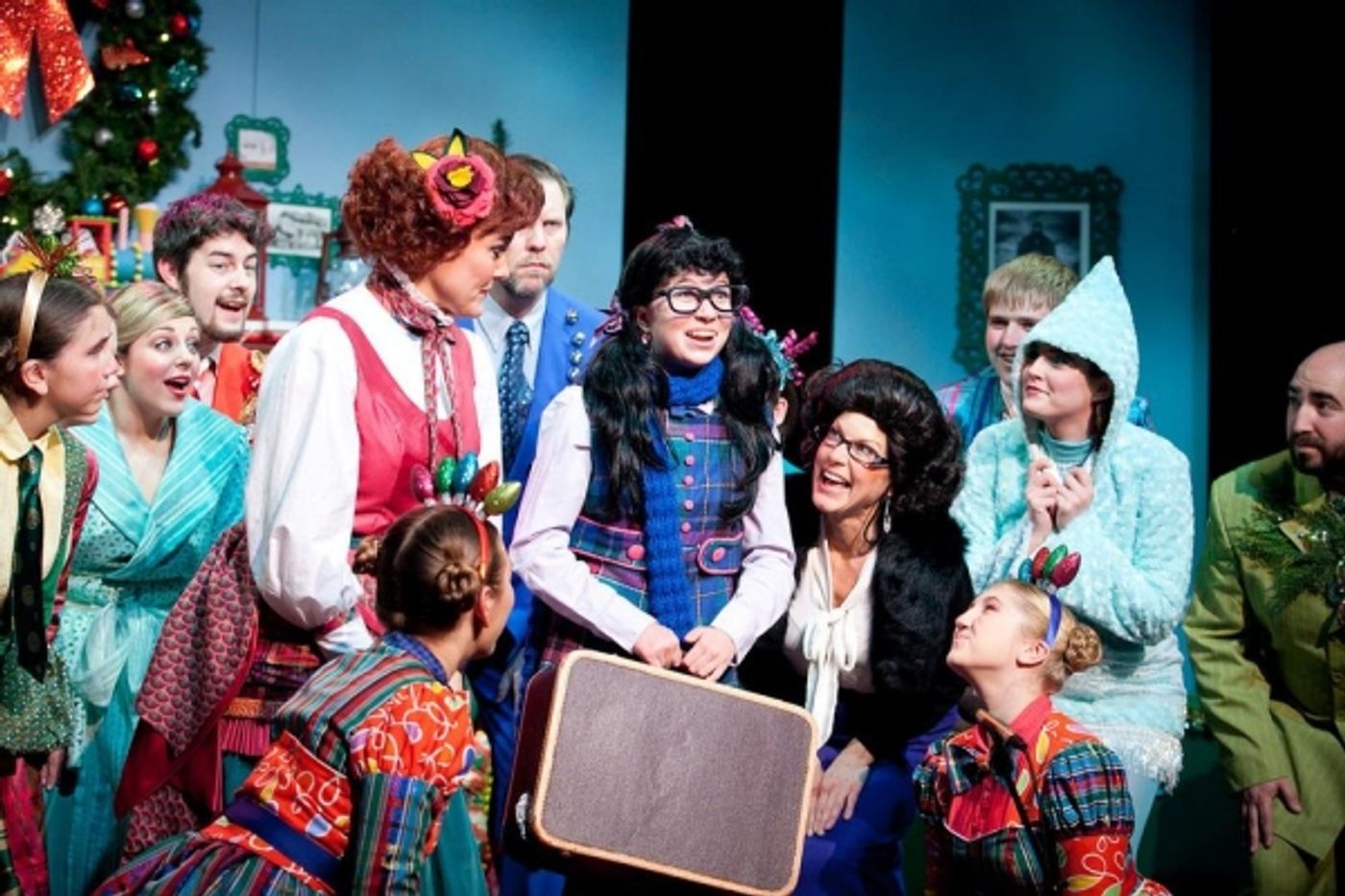 Photo Flash: First Look at Pantochino's CHRISTMAS AT SANTA CLAUS STATION  Image