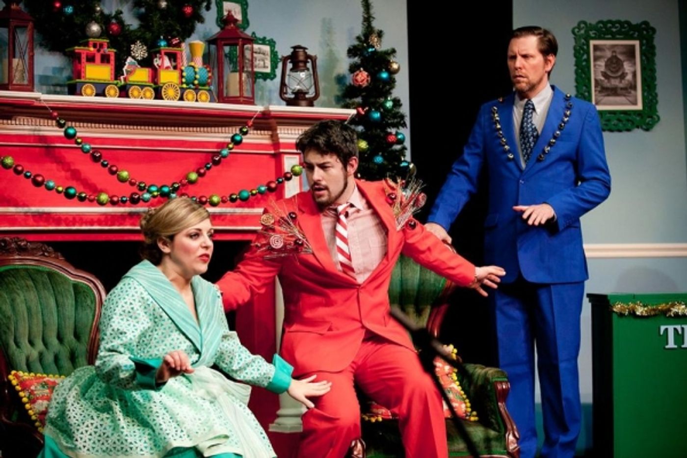 Photo Flash: First Look at Pantochino's CHRISTMAS AT SANTA CLAUS STATION  Image