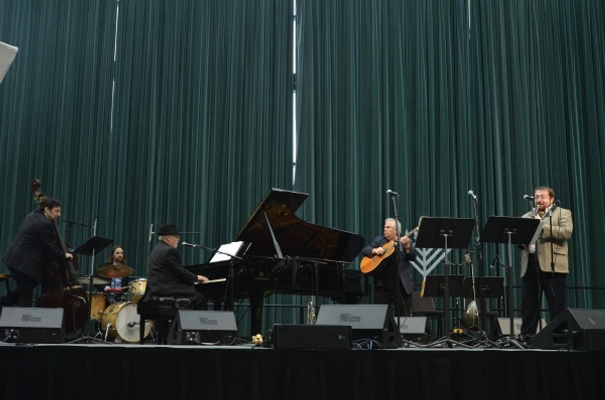 Brian Glassman, Matt Temkin, Zalmen Mlotek, Avram Pengas, Dmitri Zisl Slepovitch at 