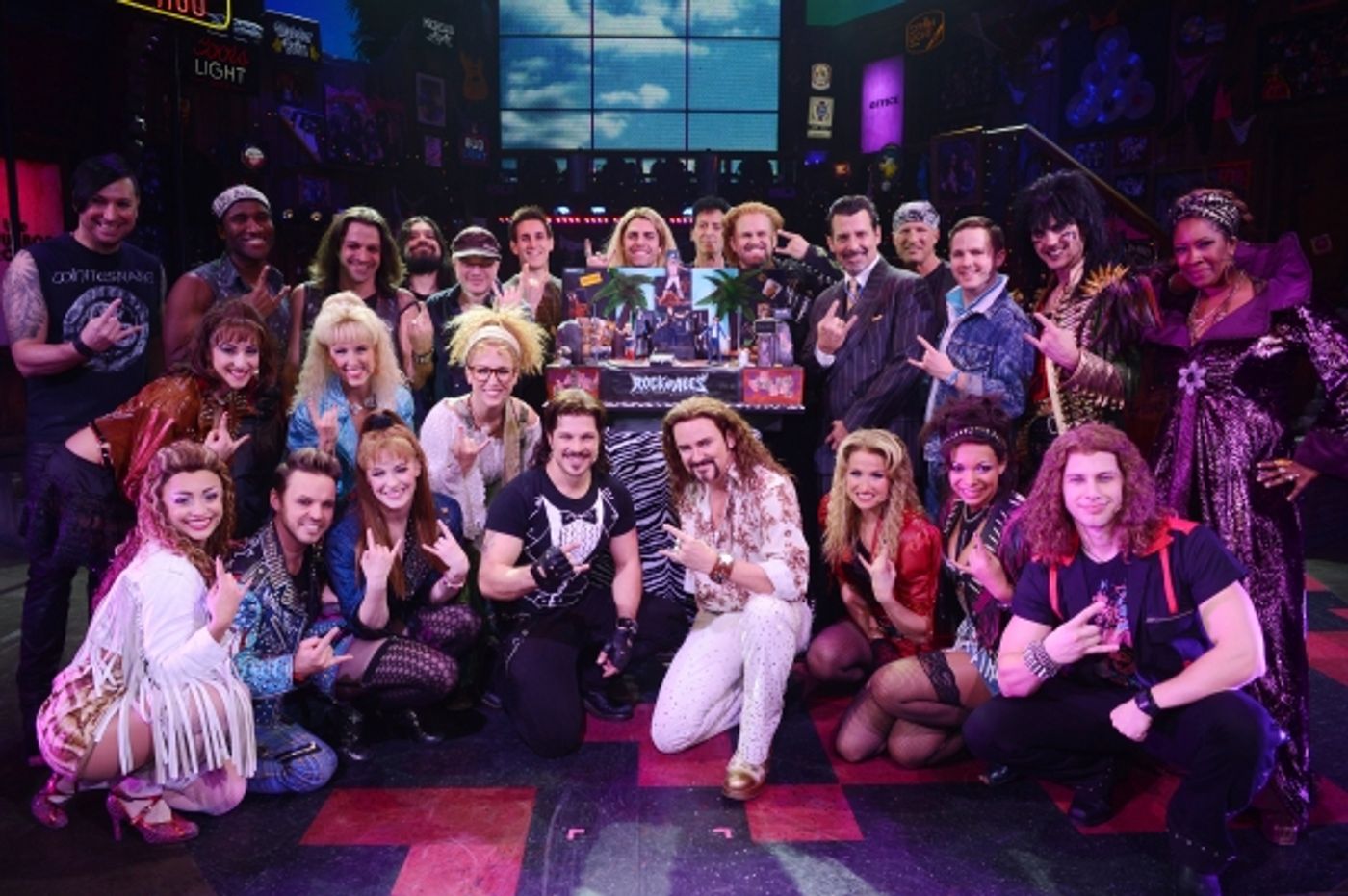 Photo Flash: ROCK OF AGES Celebrates Second Anniversary in Las Vegas  Image