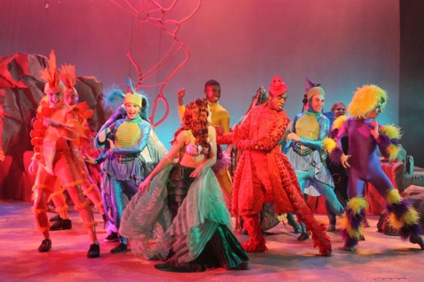 Photo Flash: First Look at Beth Stafford Laird, John Treacy Egan and More in THE LITTLE MERMAID at WPPAC  Image