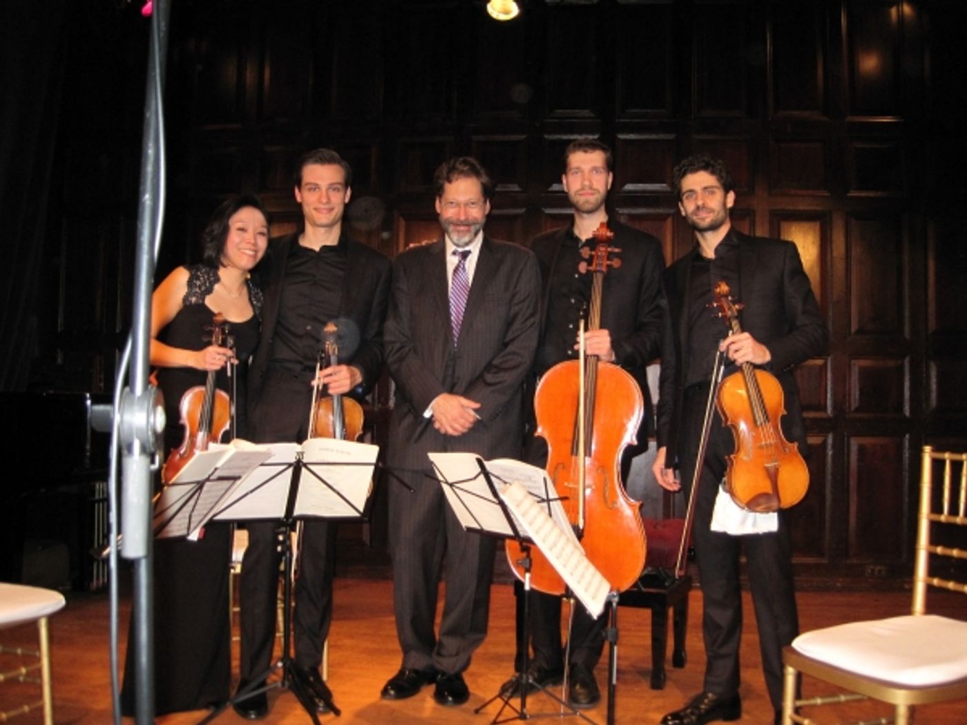 Photo Flash: Gingold Theatrical Group's SHAW CONCERT Visits The Players  Image