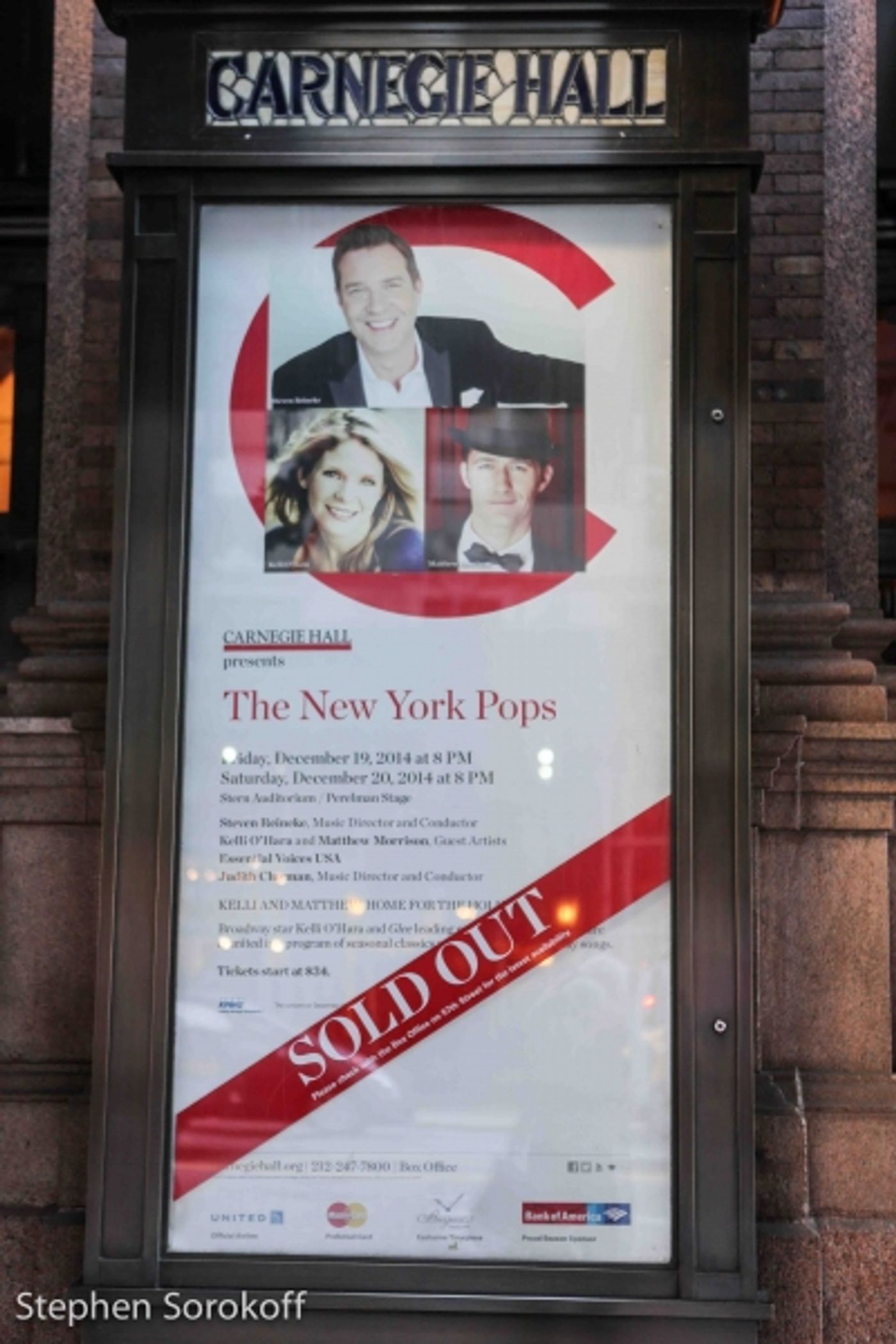Photo Coverage: Kelli O'Hara and Matthew Morrison Rehearse for New York Pops Concert  Image