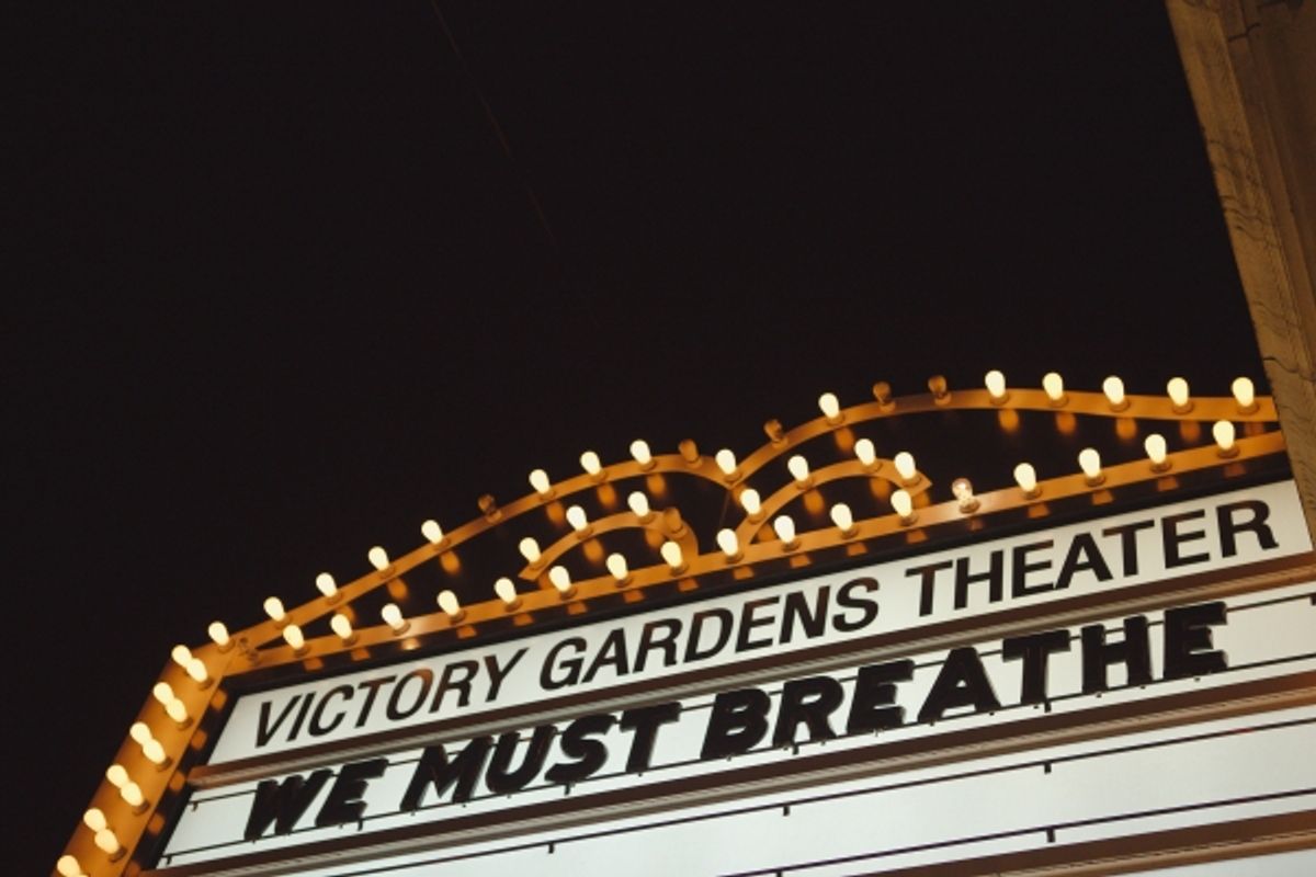 Victory Gardens Theater during We Must Breathe on Thursday, December 18, 2014 at 