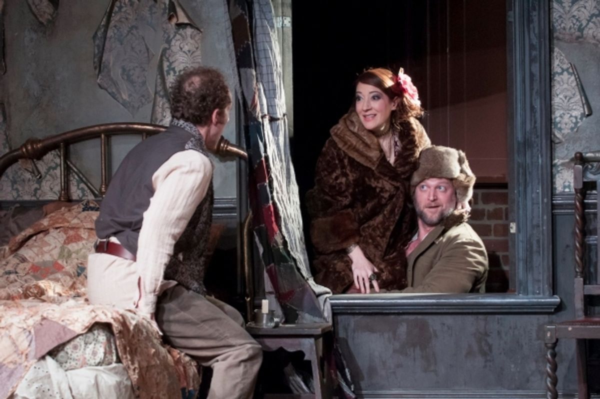 Joey Slotnick, Clea Lewis and CJ Wilson at 