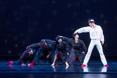 Smuin dancers Robert Moore, Dustin James,  Jo-Ann Sundermeier, and Terez Dean with  J Photo