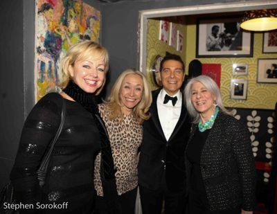 Maria von Nicholai, Eda Sorokoff, Michael Feinstein, Jamie deRoy Photo