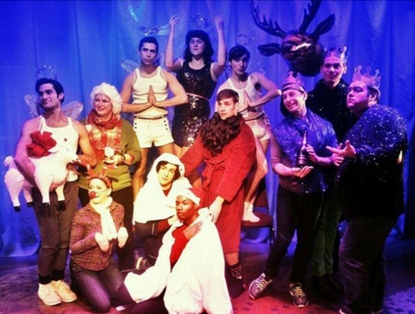 Photo Flash: Saturday Intermission Pics - December 20 - FABULOUS Recreates Nativity, BILLY ELLIOT Steals MEET ME IN ST. LOUIS, and Many More!  Image