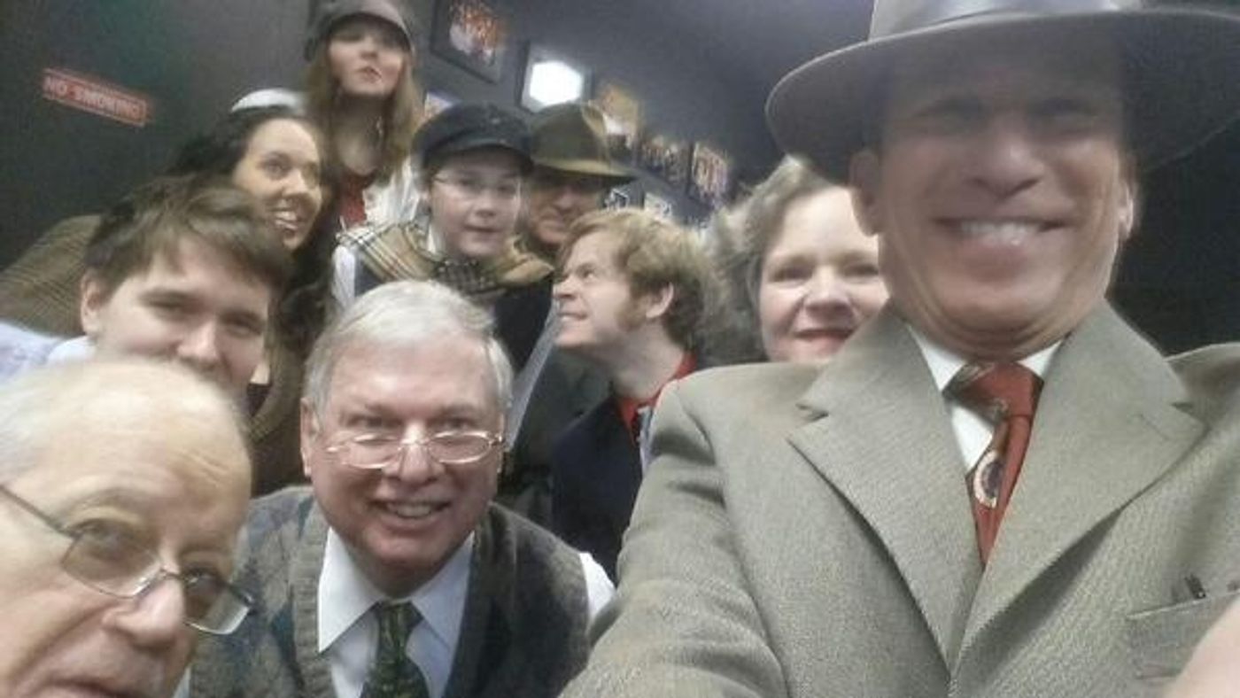 Photo Flash: Saturday Intermission Pics - December 20 - FABULOUS Recreates Nativity, BILLY ELLIOT Steals MEET ME IN ST. LOUIS, and Many More!  Image