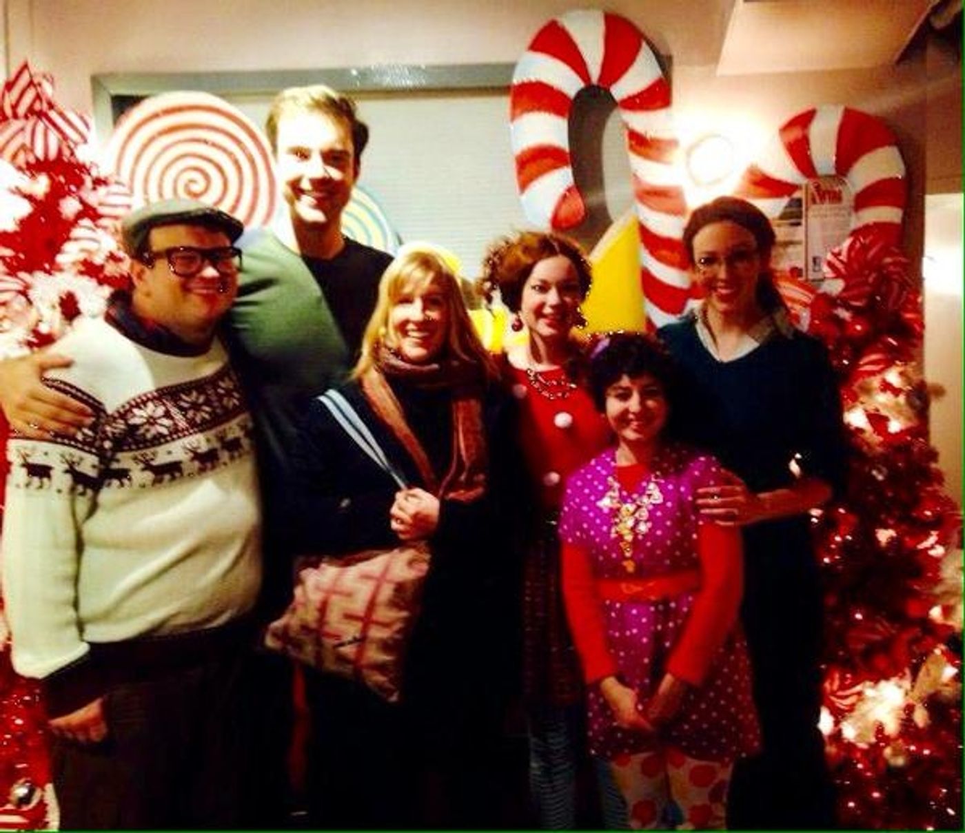 Photo Flash: Saturday Intermission Pics - December 20 - FABULOUS Recreates Nativity, BILLY ELLIOT Steals MEET ME IN ST. LOUIS, and Many More!  Image