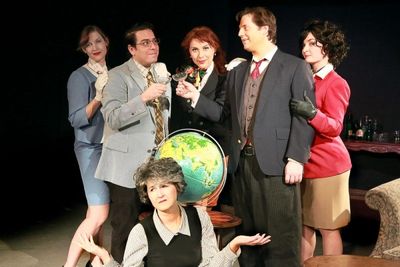 Vickie McCormick, Back R-L Cassandra Austen, Brian Heaton, Rose Nurre, Scott McWhirte Photo