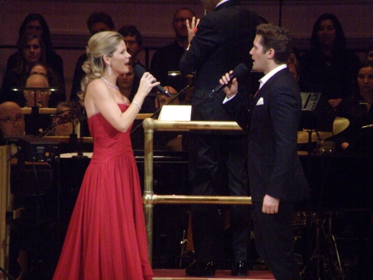 Kelli O'Hara, Matthew Morrison at 