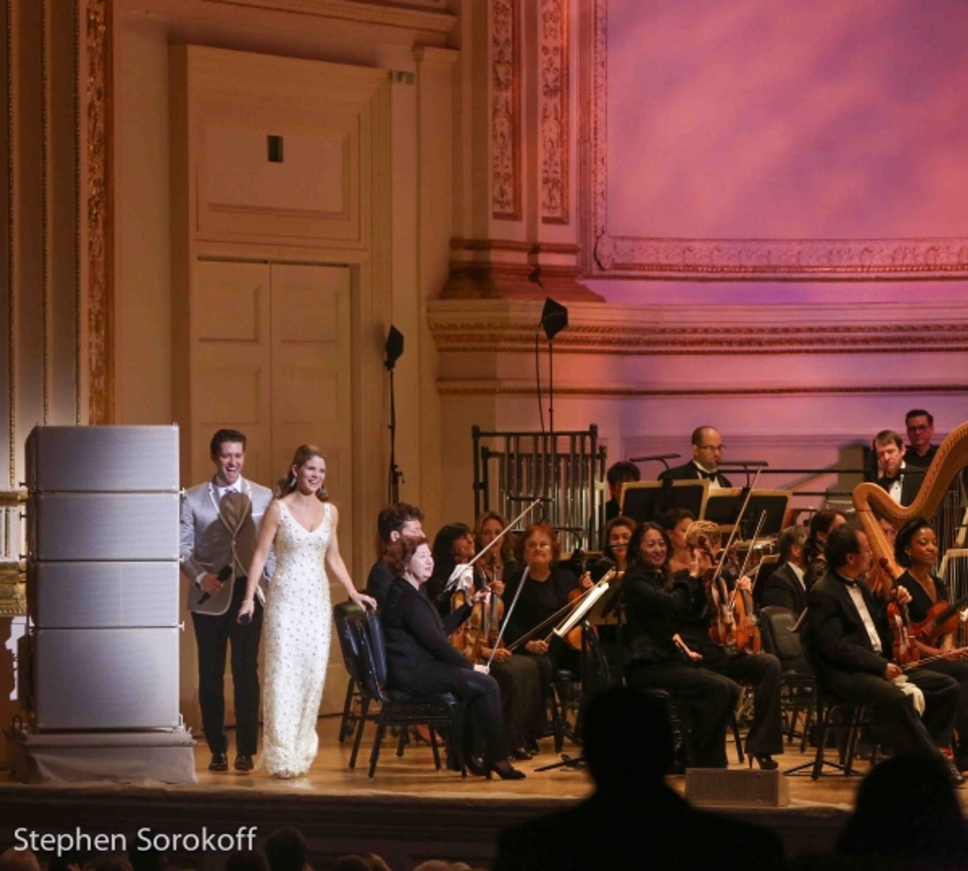 Photo Coverage: More Pics! Kelli O'Hara & Matthew Morrison and The New York Pops Holiday Concert  Image