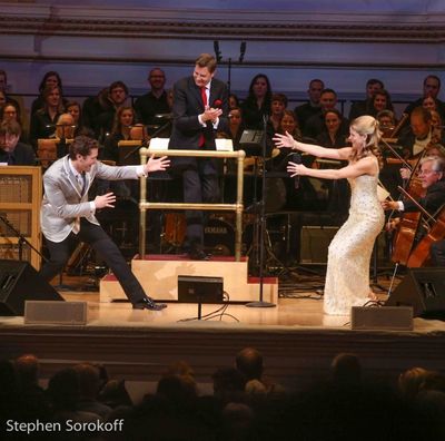 Matthew Morrison, Steven Reineke, Kelli O'Hara Photo